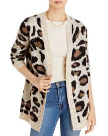 AQUA Leopard Open-Front Cardigan - 100  Exclusive  Women - Bloomingdale s at Bloomingdales