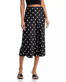 AQUA Midi Slip Skirt - 100 Exclusive Bloomingdales at Bloomingdales