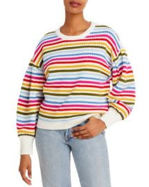 AQUA Multicolored Striped Sweater - 100 Exclusive   Bloomingdales at Bloomingdales