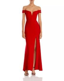 AQUA Off-the-Shoulder Gown - 100 Exclusive Bloomingdales at Bloomingdales