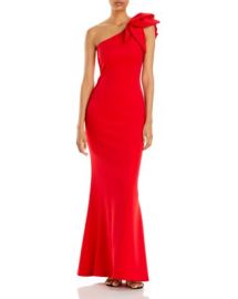 AQUA One-Shoulder Scuba Gown - 100 Exclusive Bloomingdales at Bloomingdales