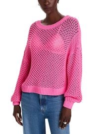 AQUA Open Stitch Sweater - Exclusive Bloomingdales at Bloomingdales