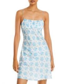 AQUA Passion Flower Mini Dress - 100 Exclusive   Bloomingdales at Bloomingdales