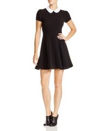 AQUA Peter Pan Collared Dress at Bloomingdales