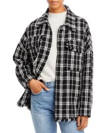 AQUA Plaid Shirt Jacket - 100 Exclusive   Bloomingdales at Bloomingdales