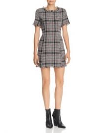 AQUA Plaid Tweed Dress - 100  Exclusive  Women - Bloomingdale s at Bloomingdales