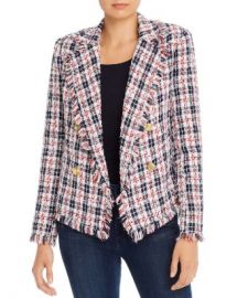 AQUA Plaid Tweed Open-Front Blazer - 100  Exclusive  Women - Bloomingdale s at Bloomingdales