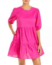 AQUA Poplin Mini Dress - 100 Exclusive   Bloomingdales at Bloomingdales