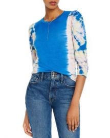 AQUA Puff-Sleeve Tie-Dye Tee - 100  Exclusive  Women - Bloomingdale s at Bloomingdales