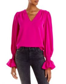 AQUA Puff Sleeve Top - 100  Exclusive Women - Bloomingdale s at Bloomingdales