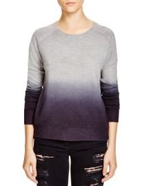 AQUA Raglan Dip Dye Sweater at Bloomingdales