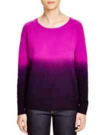 AQUA Raglan Dip Dye Sweater in Pink at Bloomingdales