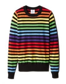 AQUA Rainbow-Stripe Sweater - 100  Exclusive  Women - Bloomingdale s at Bloomingdales