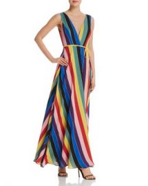 AQUA Rainbow Striped Maxi Wrap Dress - 100  Exclusive  Women - Bloomingdale s at Bloomingdales