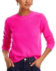 AQUA Ribbed Crewneck Sweater - Exclusive Bloomingdales at Bloomingdales