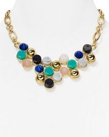 AQUA Rina Bib Necklace 17and034 at Bloomingdales