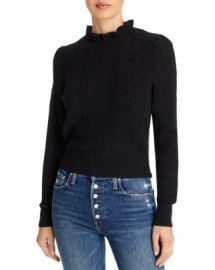 AQUA Ruffled Turtleneck Sweater - 100 Exclusive   Bloomingdales at Bloomingdales