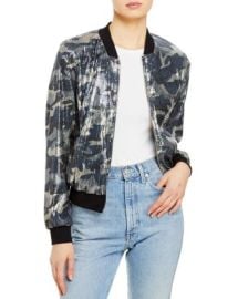 AQUA Sequin Camo Bomber Jacket - 100 Exclusive   Bloomingdales at Bloomingdales