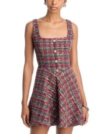 AQUA Sequin Tweed Mini Dress - Exclusive Bloomingdales at Bloomingdales