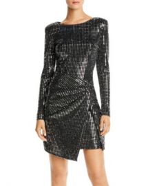 AQUA Sequined Hologram Dress - 100  Exclusive Women - Bloomingdale s at Bloomingdales