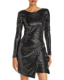 AQUA Sequined Hologram Dress - 100  Exclusive Women - Bloomingdale s at Bloomingdales