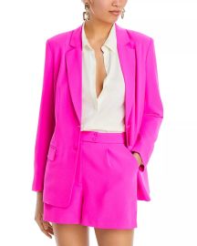 AQUA Single Breasted Blazer - 100 Exclusive Bloomingdales at Bloomingdales