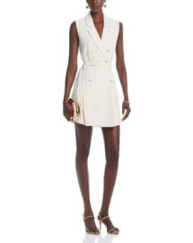 AQUA Sleeveless Double Breasted Sheath Dress - 100 Exclusive Bloomingdales at Bloomingdales