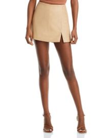 AQUA Slit Hem Mini Skort - 100 Exclusive Bloomingdales at Bloomingdales