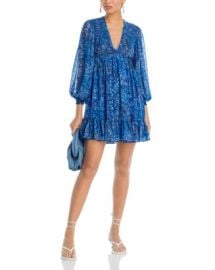 AQUA Smocked Long Sleeve Dress- 100 Exclusive Bloomingdales at Bloomingdales