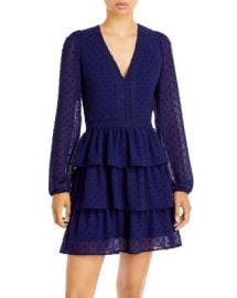 AQUA Tiered Ruffle Mini Dress - 100 Exclusive   Bloomingdales at Bloomingdales