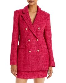 AQUA Tweed Double Breasted Blazer - 100 Exclusive   Bloomingdales at Bloomingdales