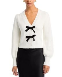 AQUA V Neck Cardigan Sweater - Exclusive Bloomingdales at Bloomingdales