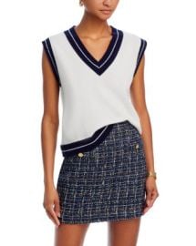 AQUA V Neck Sleeveless Cashmere Vest - 100 Exclusive Bloomingdales at Bloomingdales