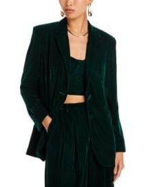 AQUA Velvet Blazer - 100 Exclusive Bloomingdales at Bloomingdales