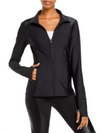 AQUA Zip Athletic Jacket - 100  Exclusive Women - Bloomingdale s at Bloomingdales