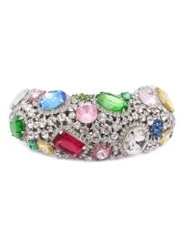 AREA crystal-embellished Necklace White at Farfetch
