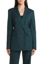 ARGENT Double Breasted Wool Blazer at Nordstrom