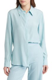 ARGENT Silk Charmeuse Blouse at Nordstrom