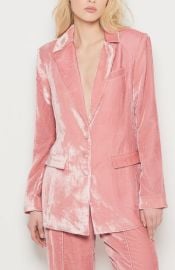 AS by DF Fiona Velvet Boyfriend Blazer at Nordstrom