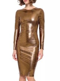 AS by DF Mrs Smith Stretch Leather Dress at Saks Fifth Avenue