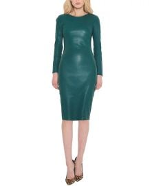 AS by DF Mrs Smith Stretch Leather Dress Bloomingdales at Bloomingdales