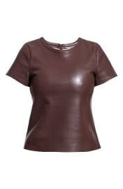 AS by DF New Guard Recycled Leather T-Shirt at Nordstrom