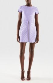 AS by DF Nico Recycled Leather Skirt at Nordstrom