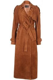 ASH SUEDE COAT | CARAMEL at Bonsai by Ash