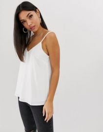 ASOS DESIGN eco swing cami with double layer   ASOS at Asos