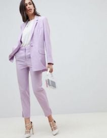 ASOS DESIGN tailored lilac occasion blazer at asos com at Asos