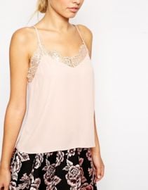 ASOS Lace Trim Cami Top at Asos