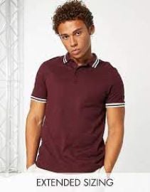 ASOS Tipped Pique Polo Shirt at ASOS