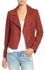 ASTR Faux Suede Moto Jacket at Nordstrom