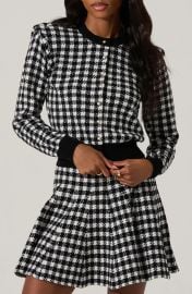 ASTR The Label Houndstooth Cardigan at Nordstrom Rack